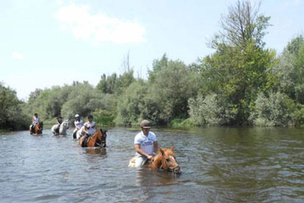 Rutas a caballo en el Río Tormes