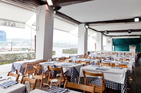 restaurante Igeldo en el puerto de San Sebastián